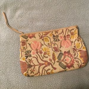 Vintage wristlet purse